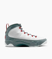 Air Jordan 9 White Cool Grey 'Fire Red' Sneakers for Men - Genuineauthenticbrand