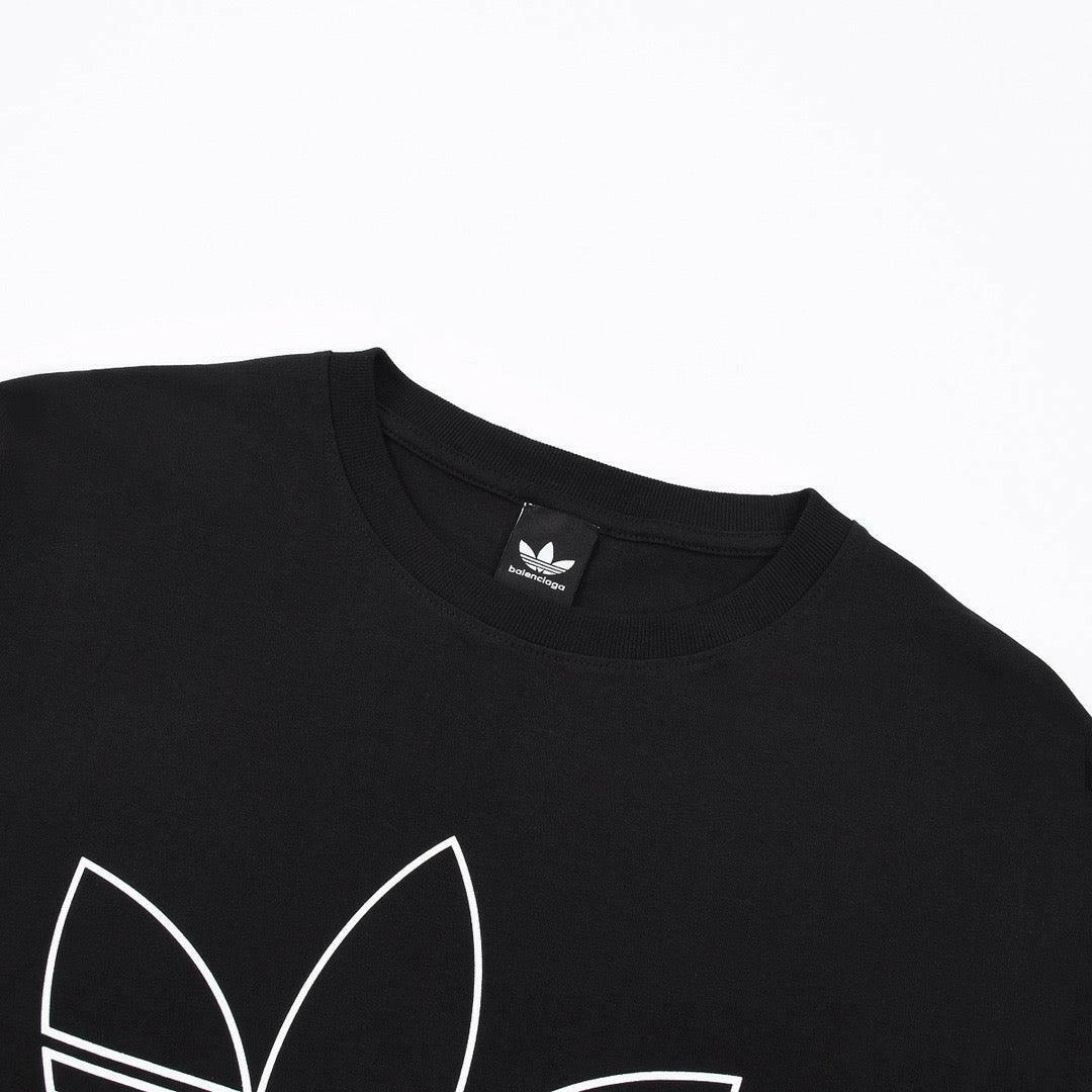 Balenciaga x Adidas Logo Black & White Shirt - Genuineauthenticbrand