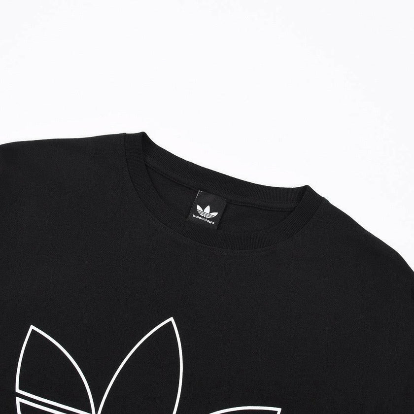 Balenciaga x Adidas Logo Black & White Shirt - Genuineauthenticbrand