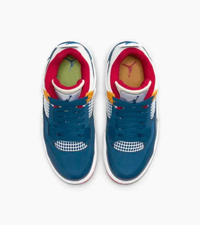 Big Kids' Air Jordan 4 French Blue (GS) - Genuineauthenticbrand