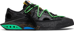 Blazer Low x Off-White Black and Electro Green (2022) Sneakers for Unisex - Genuineauthenticbrand