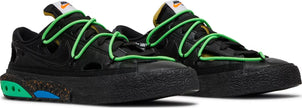 Blazer Low x Off-White Black and Electro Green (2022) Sneakers for Unisex - Genuineauthenticbrand