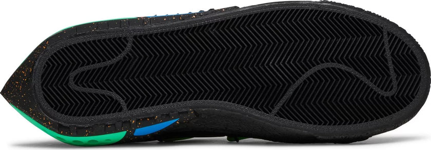 Blazer Low x Off-White Black and Electro Green (2022) Sneakers for Unisex - Genuineauthenticbrand