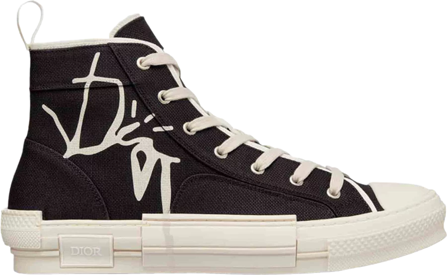 Cactus Jack x Dior B23 High 'Black' Men's Shoes - Genuineauthenticbrand