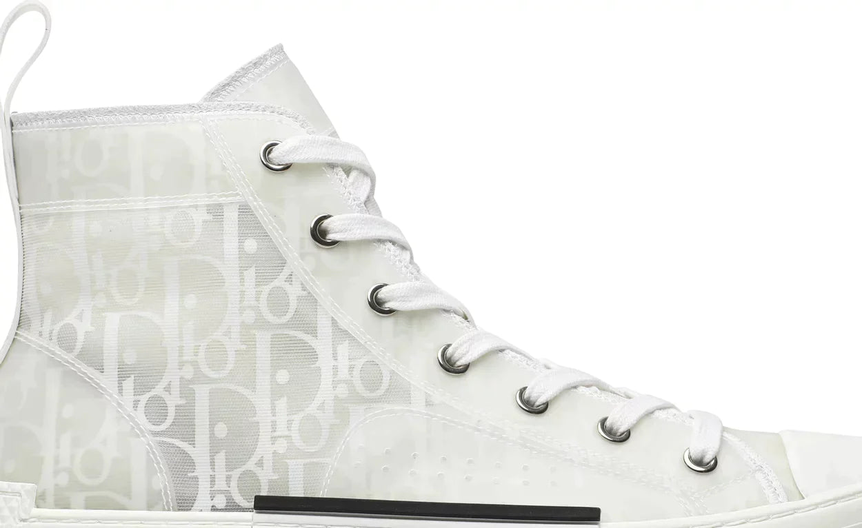 Dior B23 High Top 'Dior Oblique  'White' Sneakers for Unisex (Runs a size bigger) - Genuineauthenticbrand