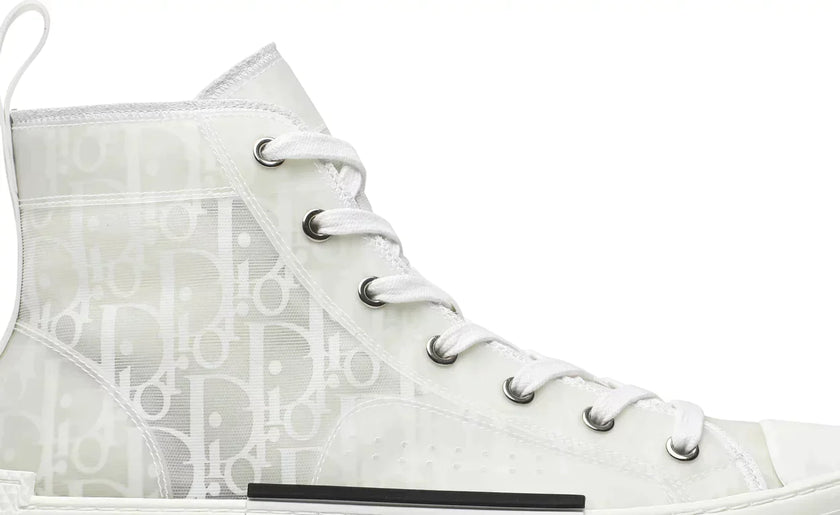 Dior B23 High Top 'Dior Oblique  'White' Sneakers for Unisex (Runs a size bigger) - Genuineauthenticbrand