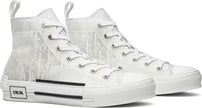 Dior B23 High Top 'Dior Oblique  'White' Sneakers for Unisex (Runs a size bigger) - Genuineauthenticbrand
