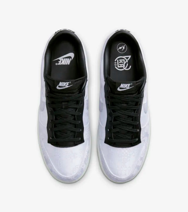 Dunk Low x CLOT x Fragment Design Black and White - Genuineauthenticbrand