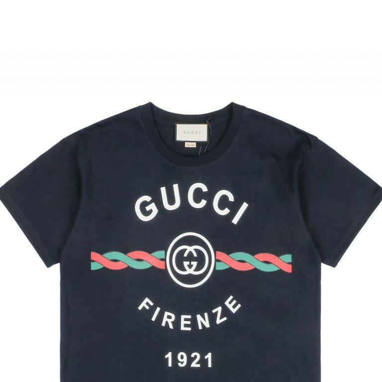 GUCCI 'FIRENZE 1921' 62_GUCCI 22ss Black Shirt Summer Collection - Genuineauthenticbrand