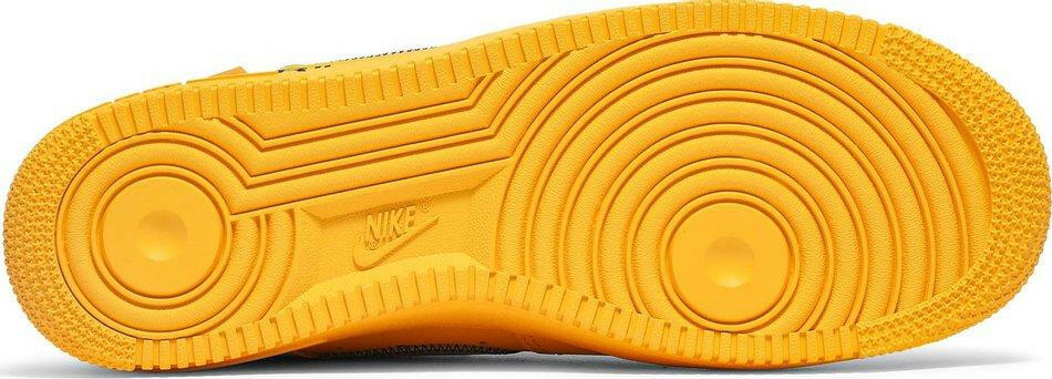Nike Air Force 1 Low OFF-WHITE University Gold Metallic Silver (2021) Sneakers for Men - Genuineauthenticbrand