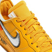 Nike Air Force 1 Low OFF-WHITE University Gold Metallic Silver (2021) Sneakers for Men - Genuineauthenticbrand