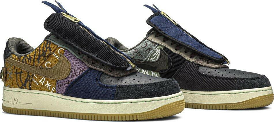 Nike Air Force 1 Low Travis Scott Cactus Jack (2019) Sneakers for Men - Genuineauthenticbrand