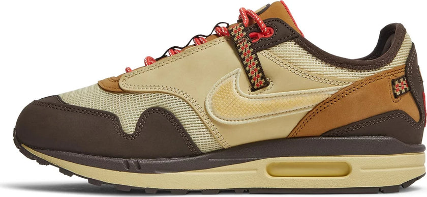 Nike Air Max 1 x Travis Scott  'Jack Baroque Brown' (2022) Sneakers for Men - Genuineauthenticbrand