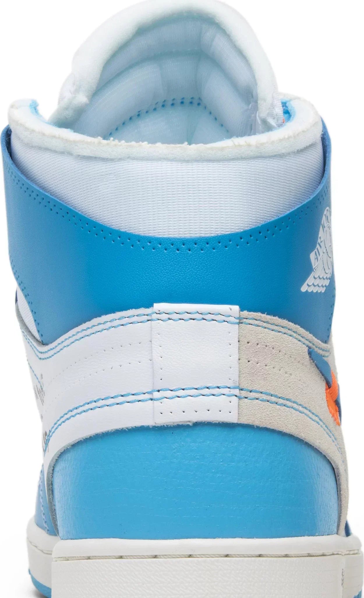 Off-White x Air Jordan 1 Retro High OG 'UNC' (2018) Sneakers for Men - Genuineauthenticbrand