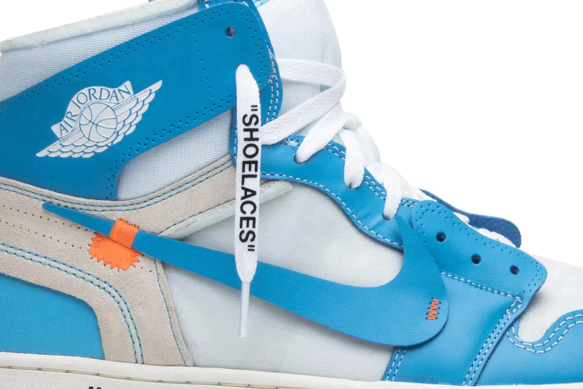 Off-White x Air Jordan 1 Retro High OG 'UNC' (2018) Sneakers for Men - Genuineauthenticbrand