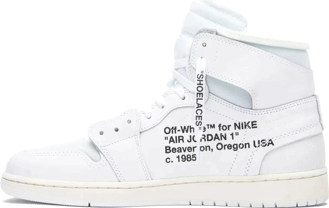 Off-White x Air Jordan 1 Retro High OG 'White' (2018) Sneakers for Men - Genuineauthenticbrand