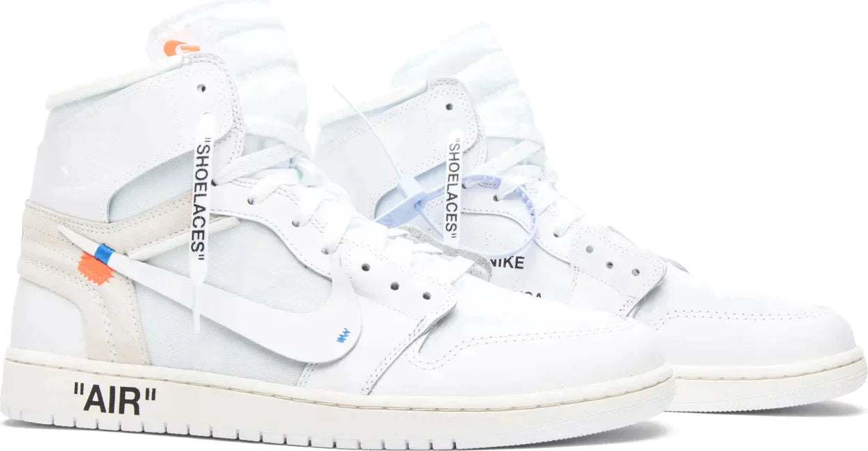Off-White x Air Jordan 1 Retro High OG 'White' (2018) Sneakers for Men - Genuineauthenticbrand