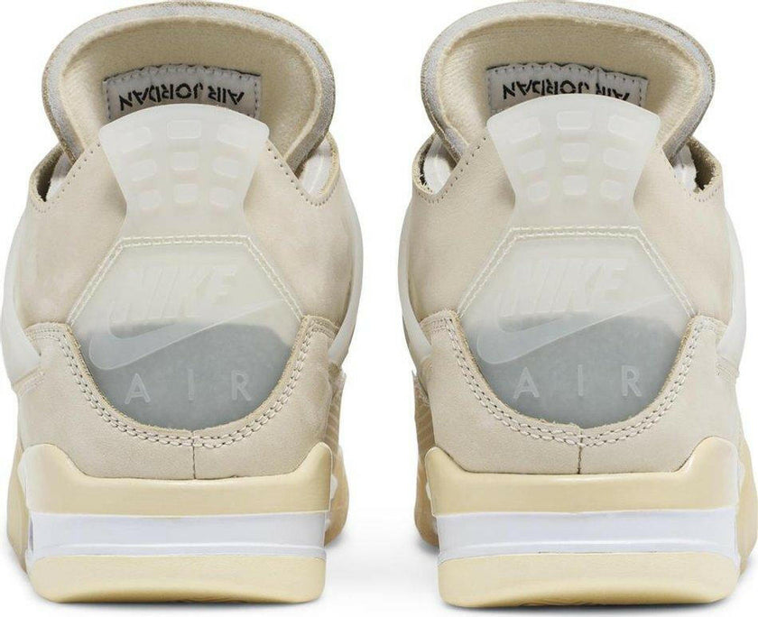 Off-White™ x Air Jordan 4 Retro Cream Sail (2020) Sneakers for Women - Genuineauthenticbrand