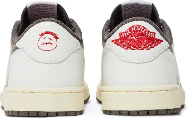 Travis Scott x Air Jordan 1 Low OG 'Reverse Mocha' Sneakers for Men - Genuineauthenticbrand