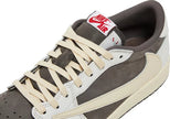 Travis Scott x Air Jordan 1 Low OG 'Reverse Mocha' Sneakers for Men - Genuineauthenticbrand