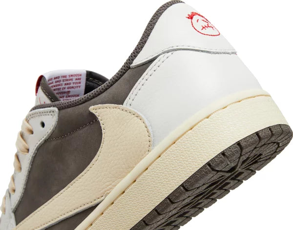 Travis Scott x Air Jordan 1 Low OG 'Reverse Mocha' Sneakers for Men - Genuineauthenticbrand