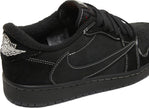 Travis Scott x Air Jordan 1 Low OG SP 'Black Phantom' Sneakers for Men - Genuineauthenticbrand