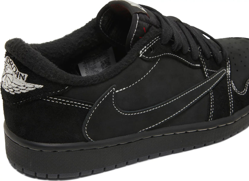 Travis Scott x Air Jordan 1 Low OG SP 'Black Phantom' Sneakers for Men - Genuineauthenticbrand