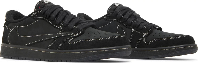 Travis Scott x Air Jordan 1 Low OG SP 'Black Phantom' Sneakers for Men - Genuineauthenticbrand