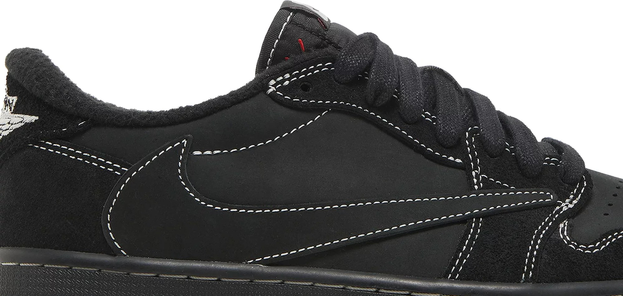 Travis Scott x Air Jordan 1 Low OG SP 'Black Phantom' Sneakers for Men - Genuineauthenticbrand