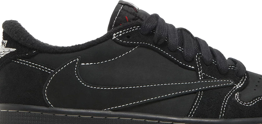Travis Scott x Air Jordan 1 Low OG SP 'Black Phantom' Sneakers for Men - Genuineauthenticbrand