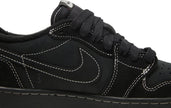 Travis Scott x Air Jordan 1 Low OG SP 'Black Phantom' Sneakers for Men - Genuineauthenticbrand