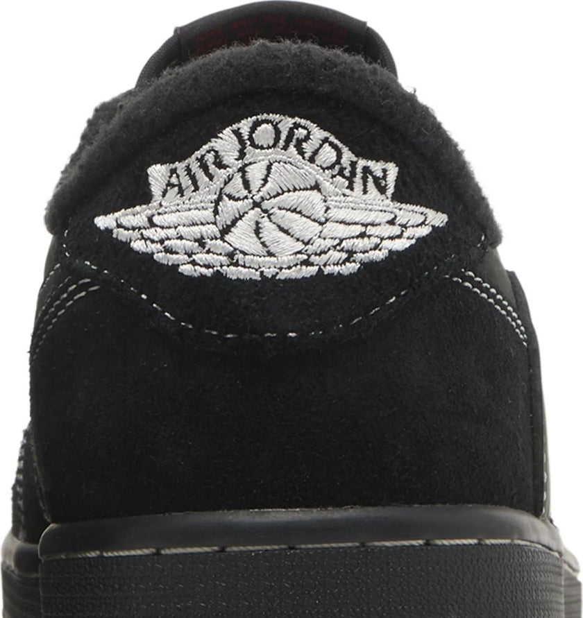 Travis Scott x Air Jordan 1 Low OG SP 'Black Phantom' Sneakers for Men - Genuineauthenticbrand