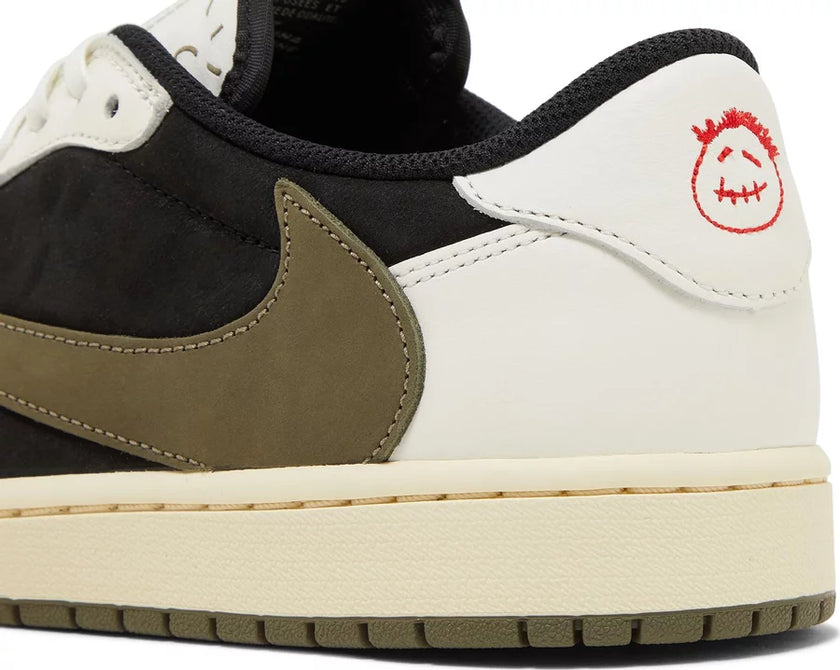 Travis Scott x Wmns Air Jordan 1 Retro Low OG 'Olive' - Genuineauthenticbrand