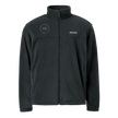 Columbia x Genuine Authentic Brand Embroidered Logo Unisex Columbia fleece jacket - Black / S - Black / M - Black / L - Black / XL - Black / 2XL