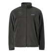 Columbia x Genuine Authentic Brand Embroidered Logo Unisex Columbia fleece jacket - Charcoal Heather / S - Charcoal Heather / M - Charcoal Heather / L - Charcoal Heather / XL - Charcoal Heather / 2XL