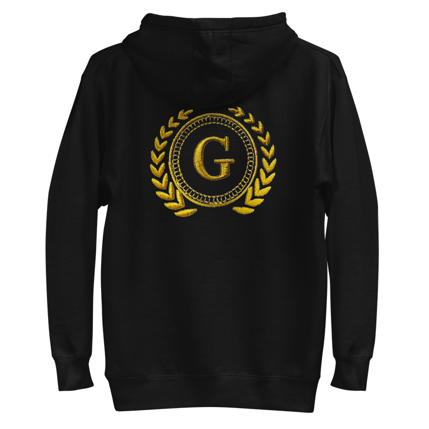 Genuine Authentic Brand Embroidered Left Logo Unisex Hoodie