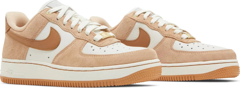 Women's Air Force 1 LXX 'Vachetta Tan' Sail Flax Sneakers - Genuineauthenticbrand